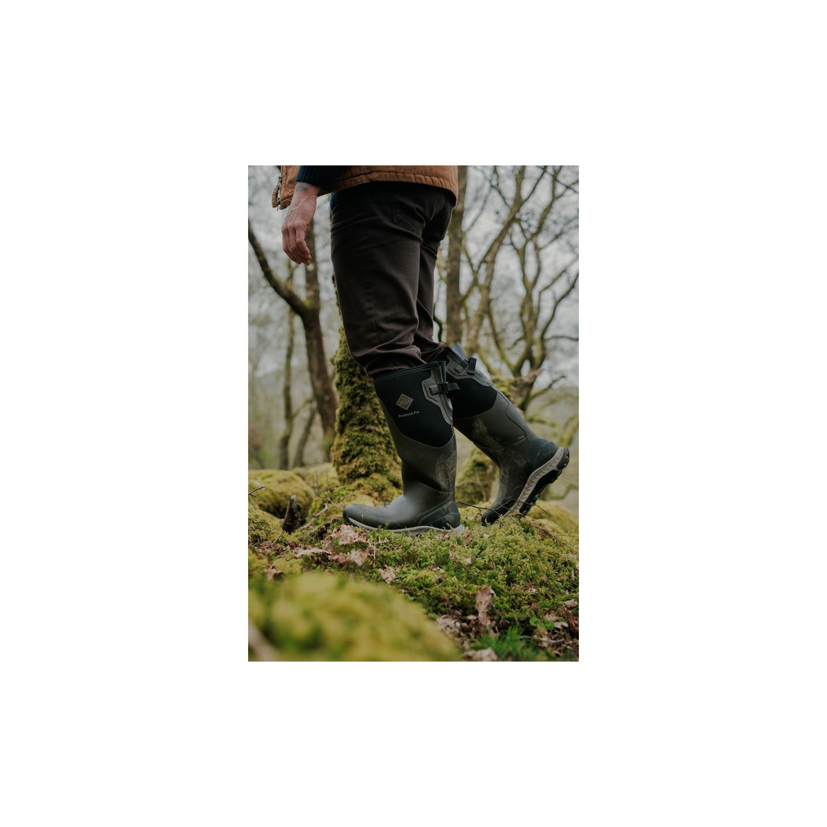 Muck Boots Woodland Pro Mens Wellingtons - Coffee