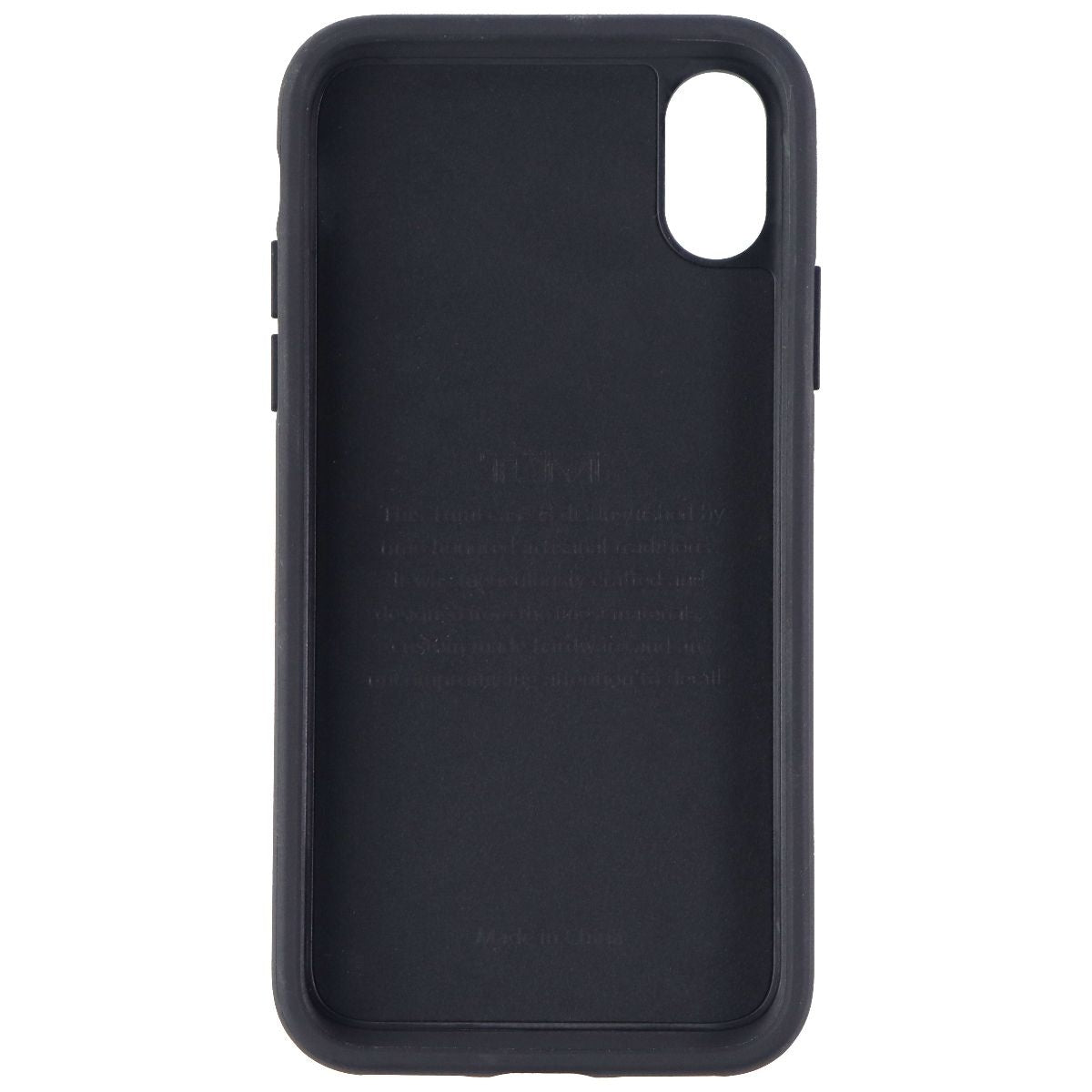 Tumi Canvas Co-Mold Series Hybrid Case for Apple iPhone Xs/X - Red Canvas/Black - New