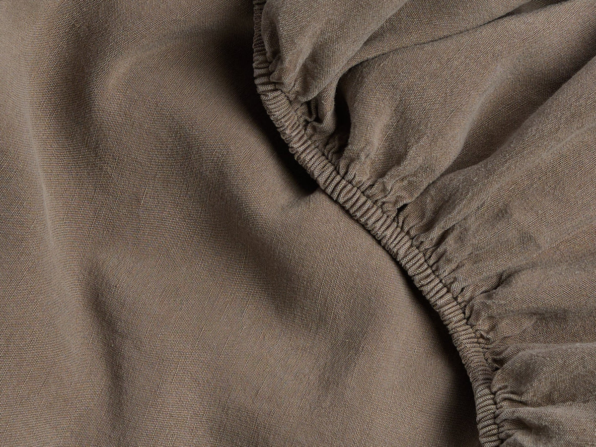 Linen Tencel Sheet Set - Warm Grey K/CK