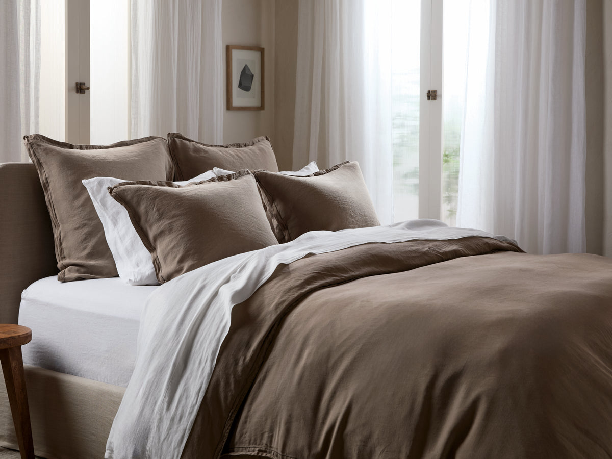 Linen Tencel Venice Set - Warm Grey K/CK