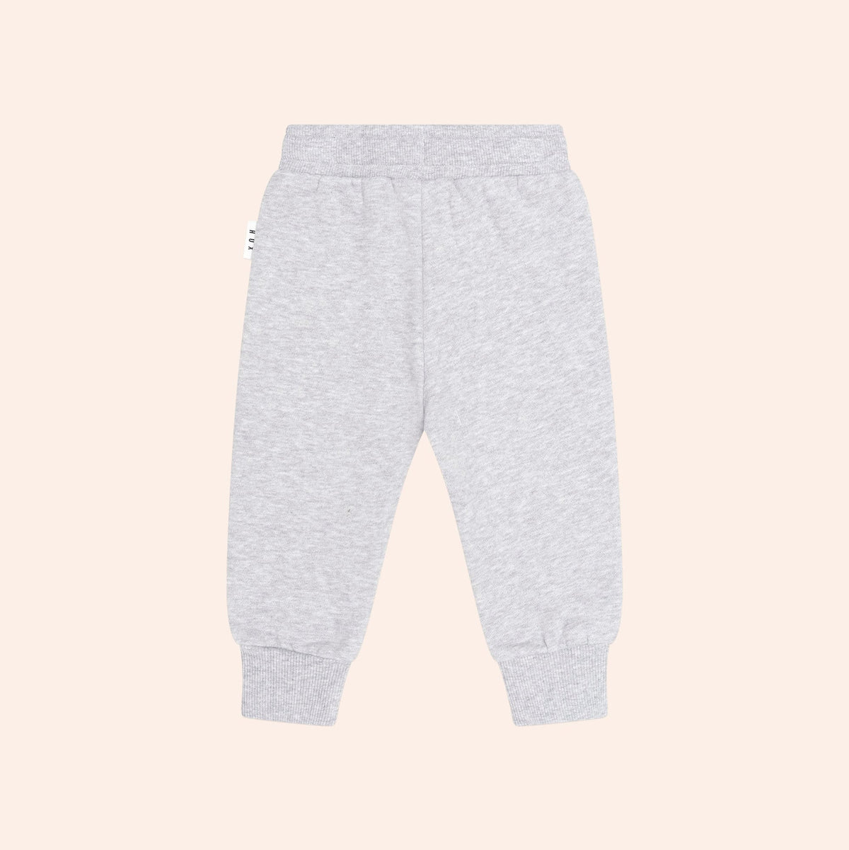 Huxbaby Furry Huxbear Sweatpant – Grey Marle, 6-12M
