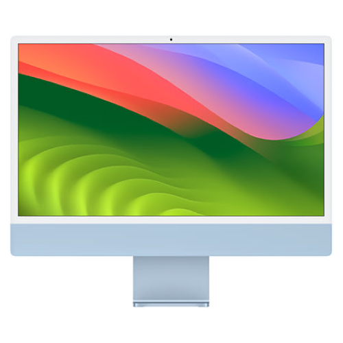 Apple iMac 24 2023 Blue 4.06 GHz M3 8-Core CPU 8GB Unified Memory 1TB