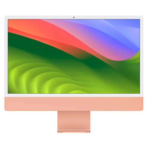 Apple iMac 24 2023 Orange 4.06 GHz M3 8-Core CPU 8GB Unified Memory