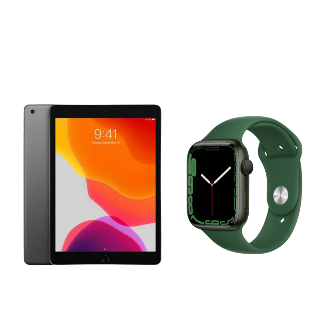 iPad 7th Gen + Apple Watch Series 7 - Summer Pack
