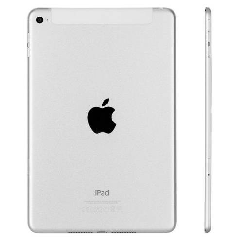 iPad mini (4th Gen, 2015) 64GB - Silver (Wi-Fi + Cellular)