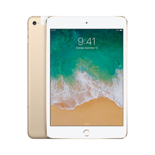 iPad mini (4th Gen, 2015) 128GB - Gold (Wi-Fi + Cellular)