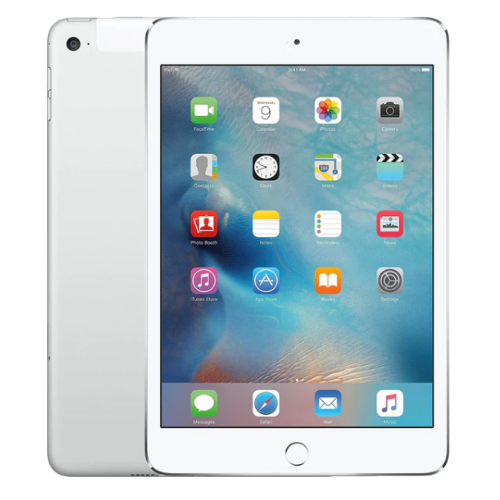 iPad mini (4th Gen, 2015) 16GB - Silver (Wi-Fi + Cellular)
