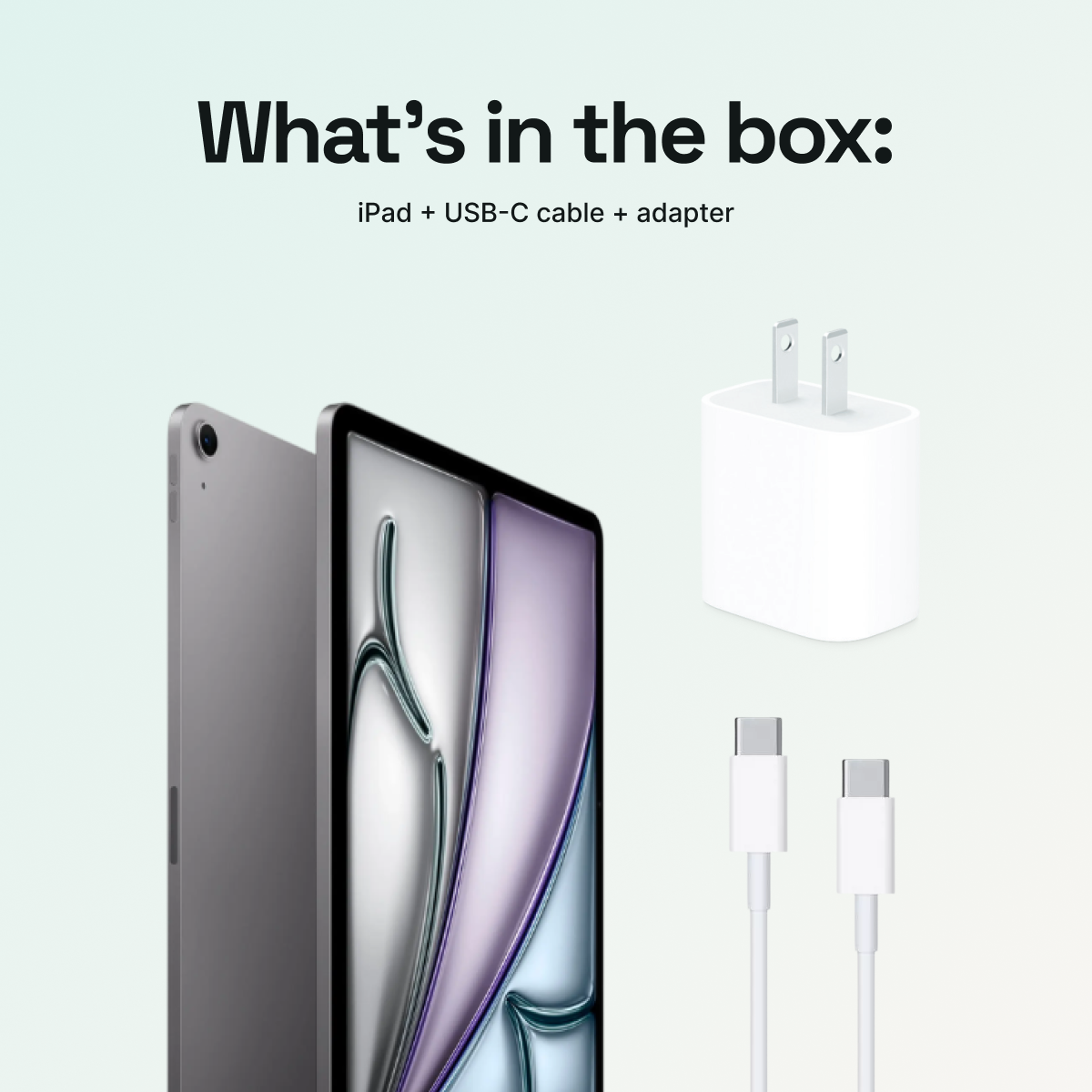 iPad Air 13" (M3, 2025) 128GB - Space Gray (Wi-Fi)
