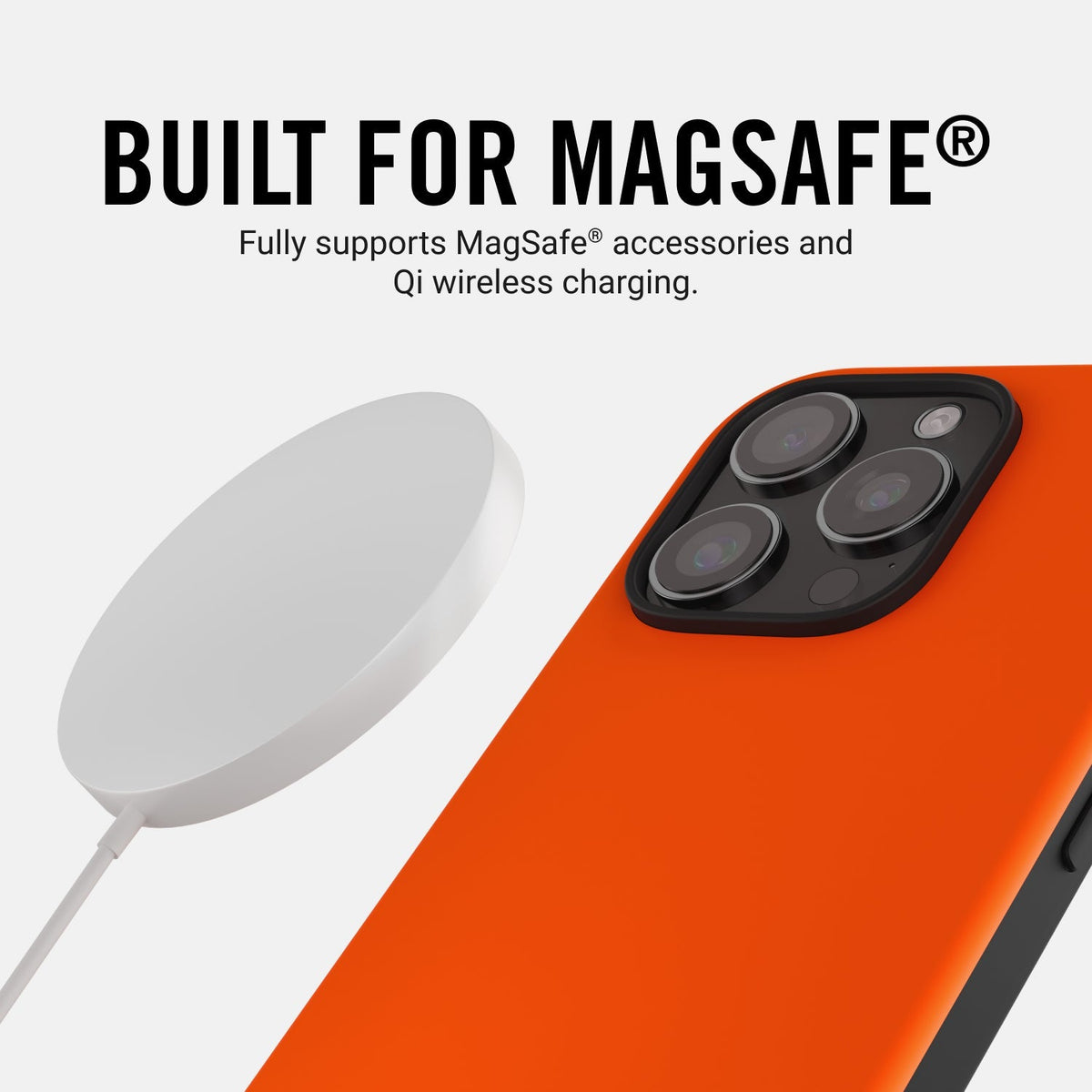 Everyday Phone Case - iPhone 16 Pro - Basecamp Orange