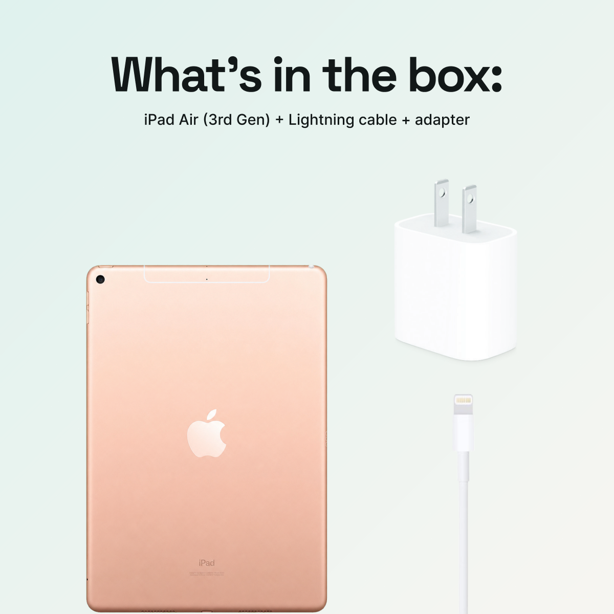 iPad Air 10.5" (3rd Gen, 2019) 64GB - Gold (Wi-Fi + Cellular)