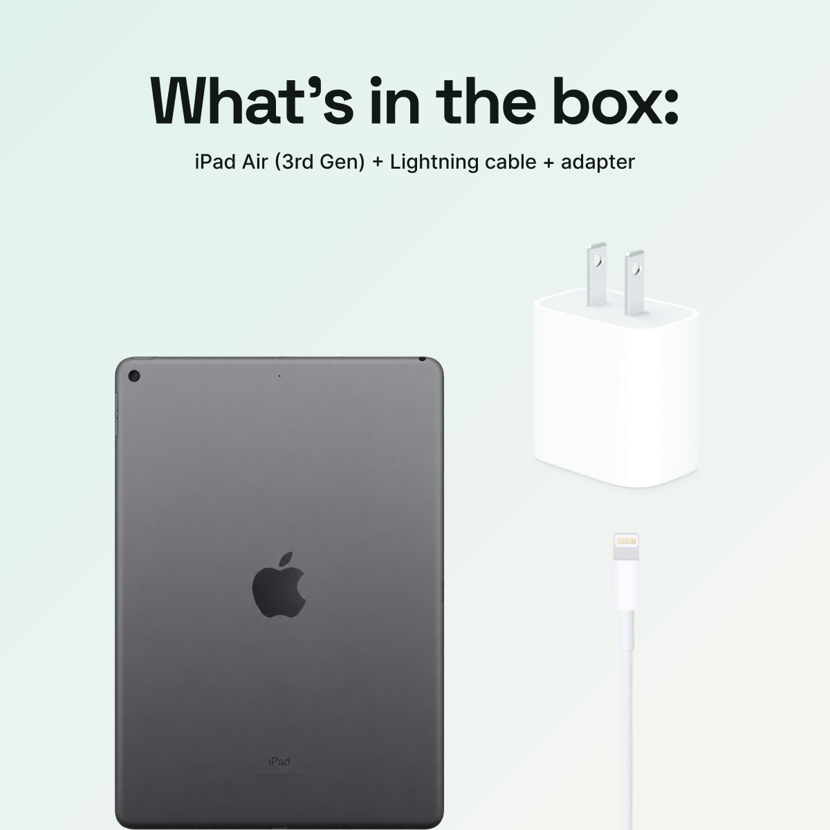 iPad Air 10.5" (3rd Gen, 2019) 256GB - Silver (Wi-Fi)