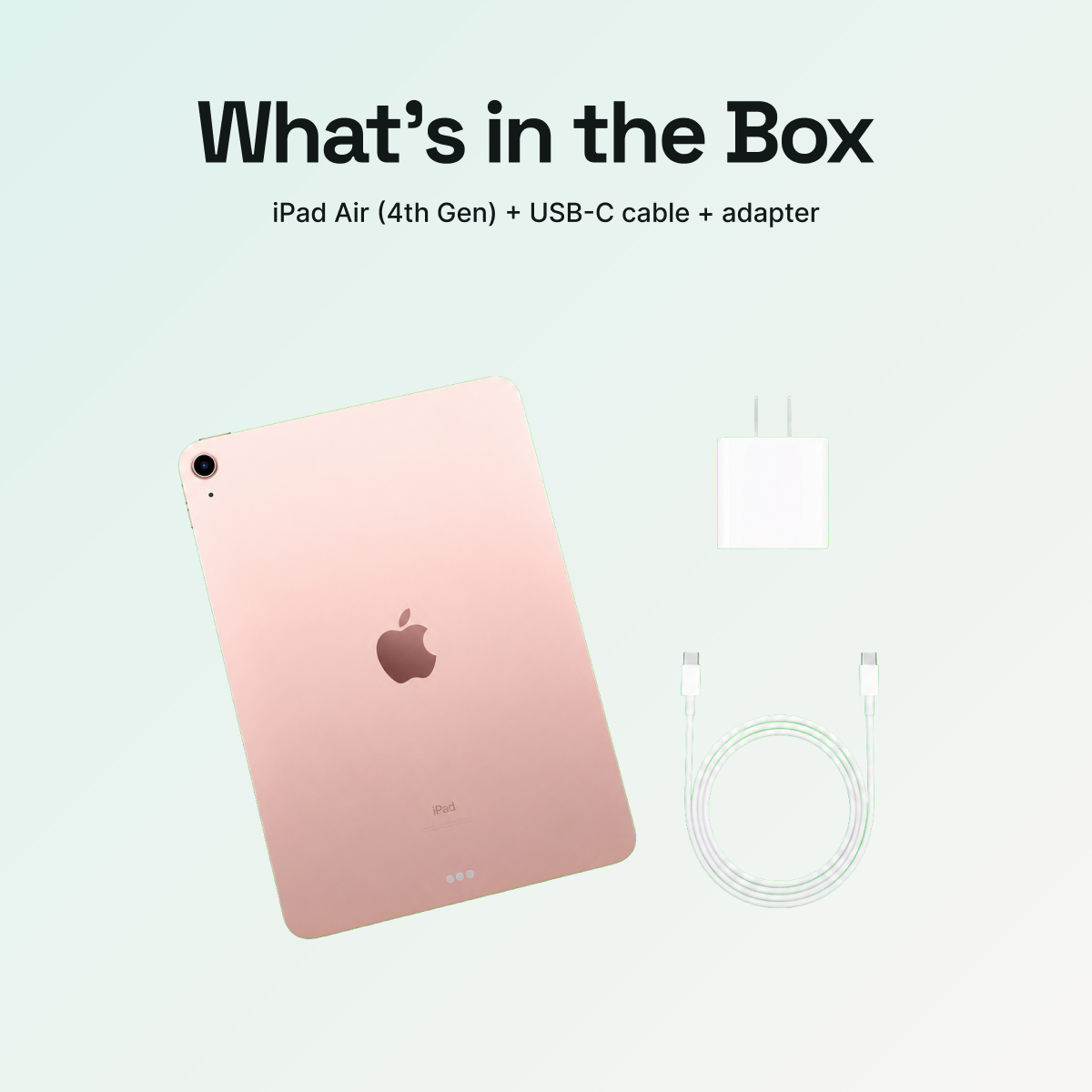 iPad Air 10.9" (4th Gen, 2020) 64GB - Rose Gold (Wi-Fi)