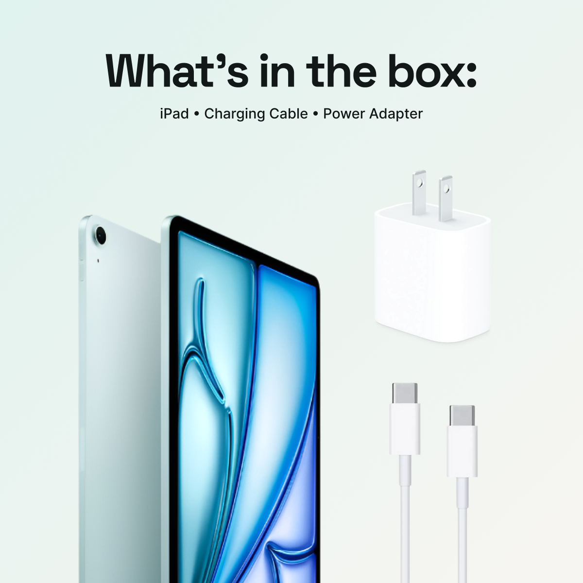 iPad Air 13" (M3, 2025) 128GB - Blue (Wi-Fi + Cellular)