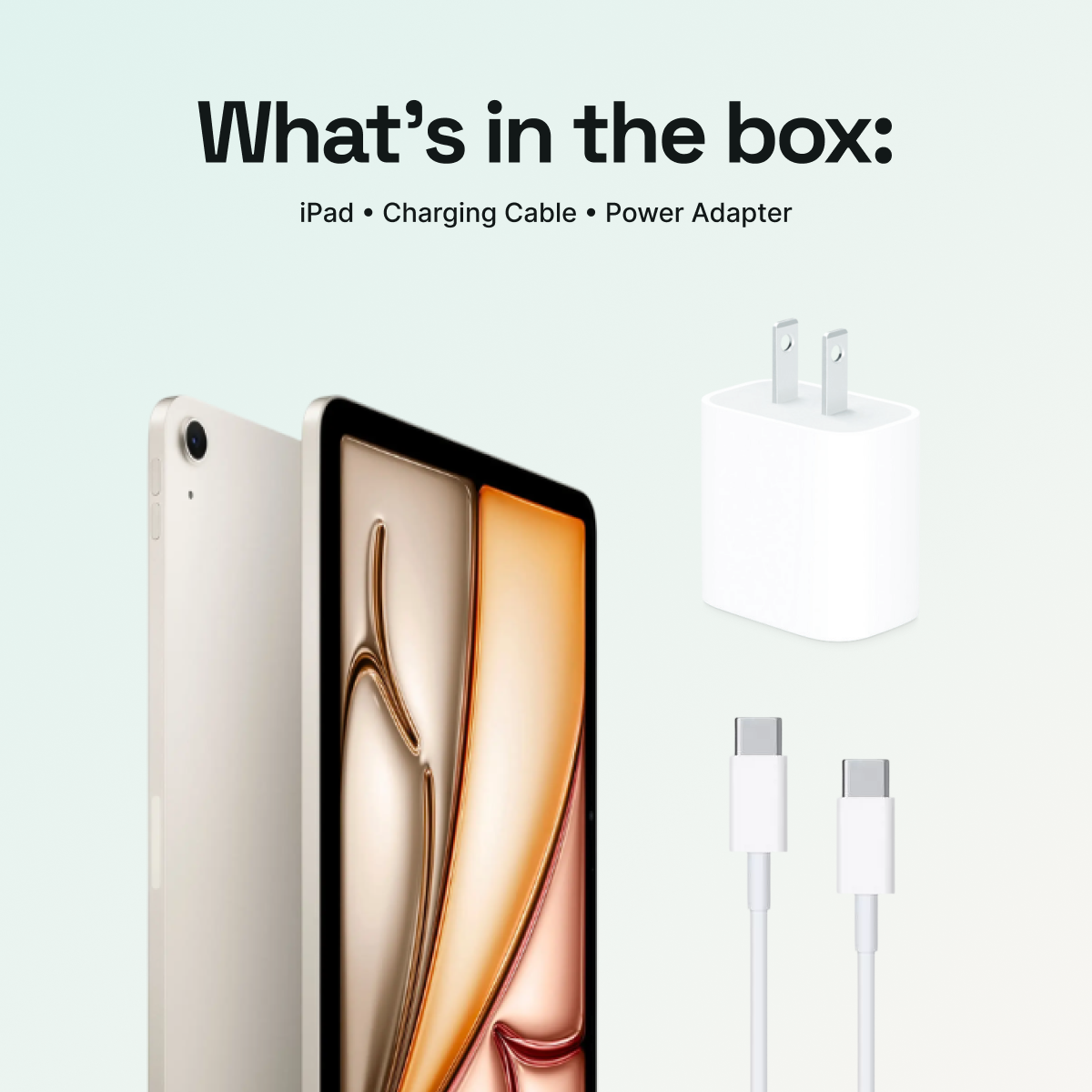 iPad Air 11" (M3, 2025) 128GB - Starlight (Wi-Fi)