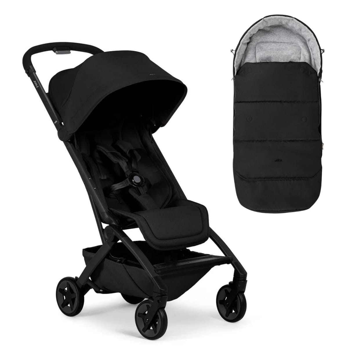 Joolz Aer2 Lightweight Compact Stroller + Footmuff Bundle - Space