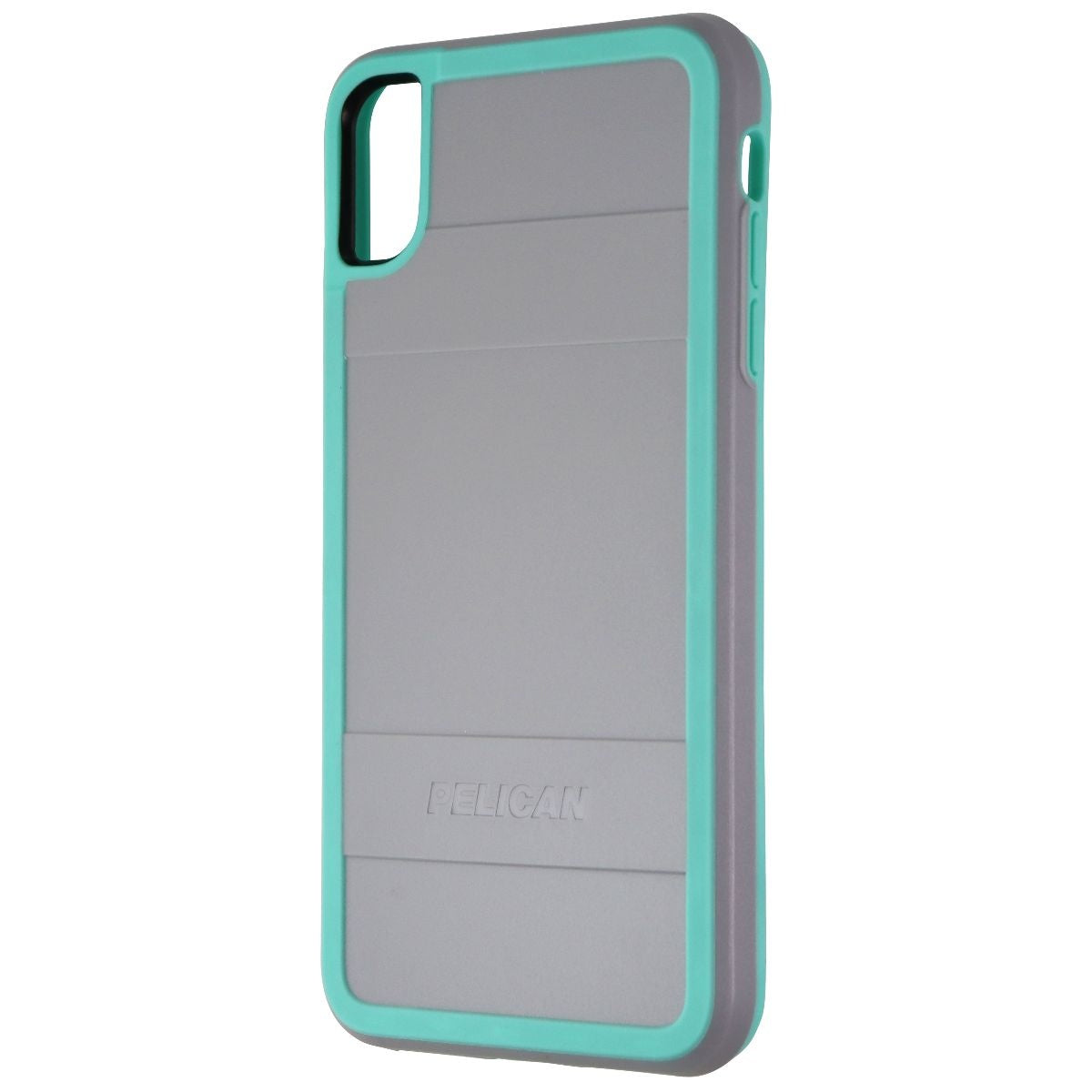 Pelican Protector Series Dual Layer Case for Apple iPhone Xs Max - Grey / Aqua - New