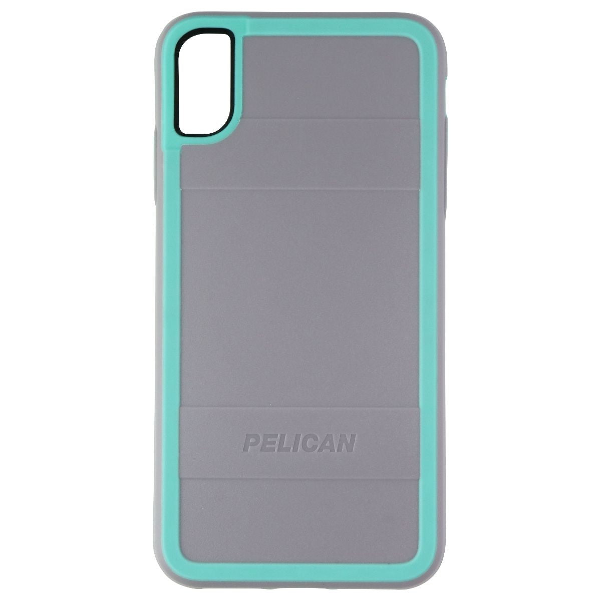 Pelican Protector Series Dual Layer Case for Apple iPhone Xs Max - Grey / Aqua - New