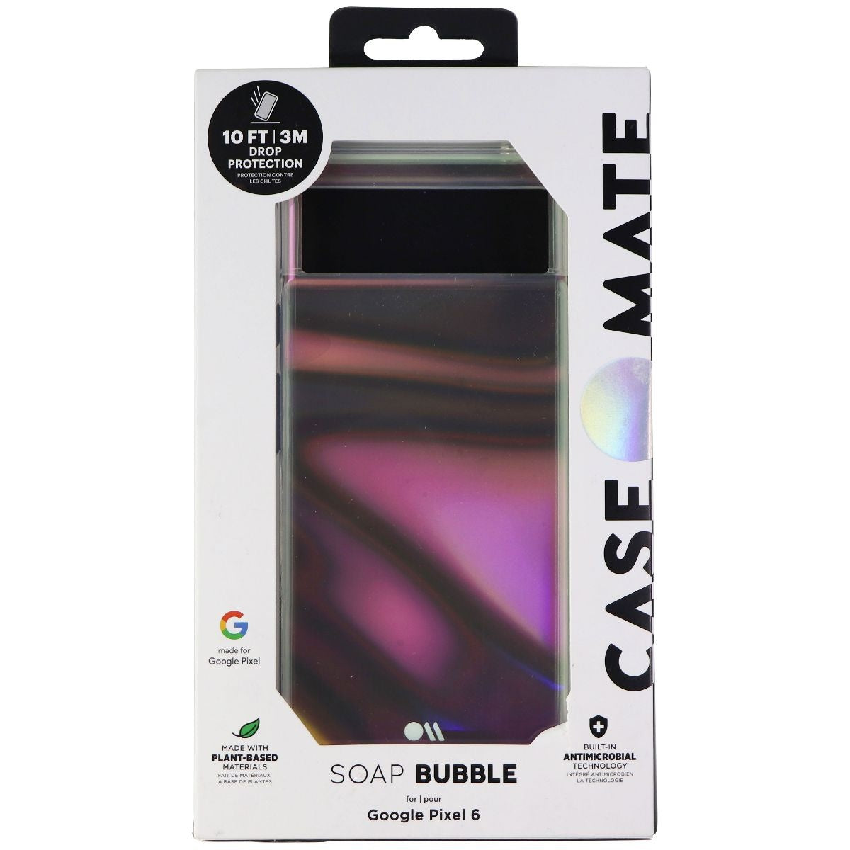 Case-Mate Soap Bubble Series Designer Case for Google Pixel 6 - Soap Bubble - New