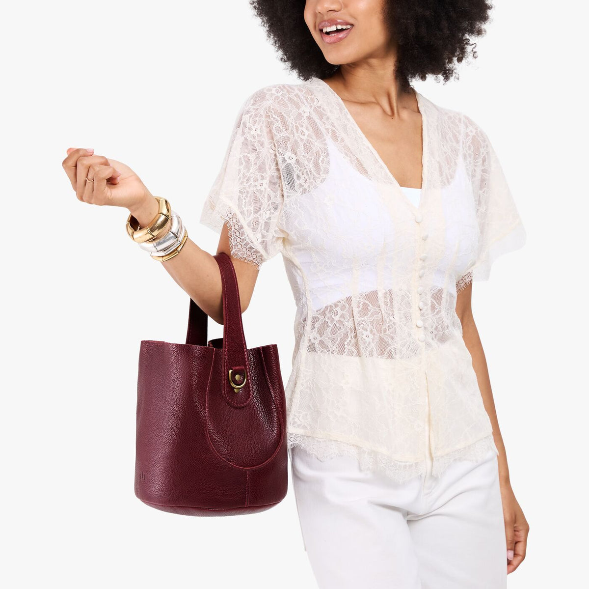 'Almost Perfect' Belle Bucket Bag