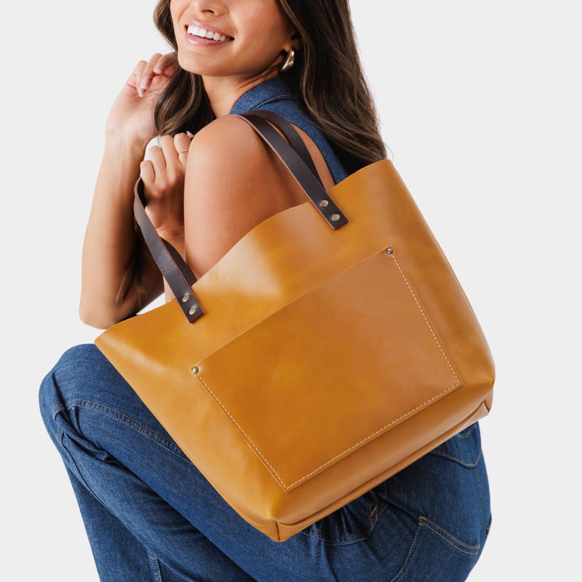 'Almost Perfect' Leather Tote Bag