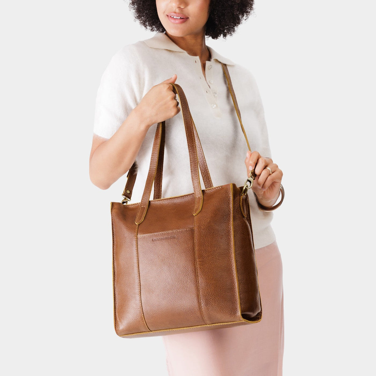 'Almost Perfect' Large Lola Zipper Crossbody Tote