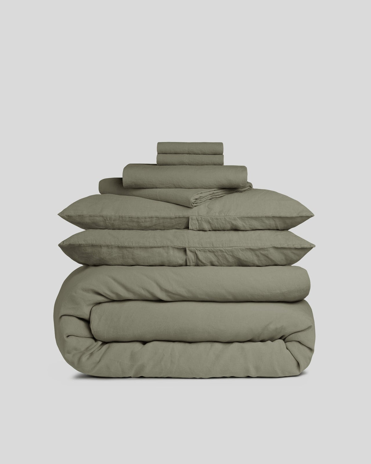 Linen Bundle - Moss K/CK