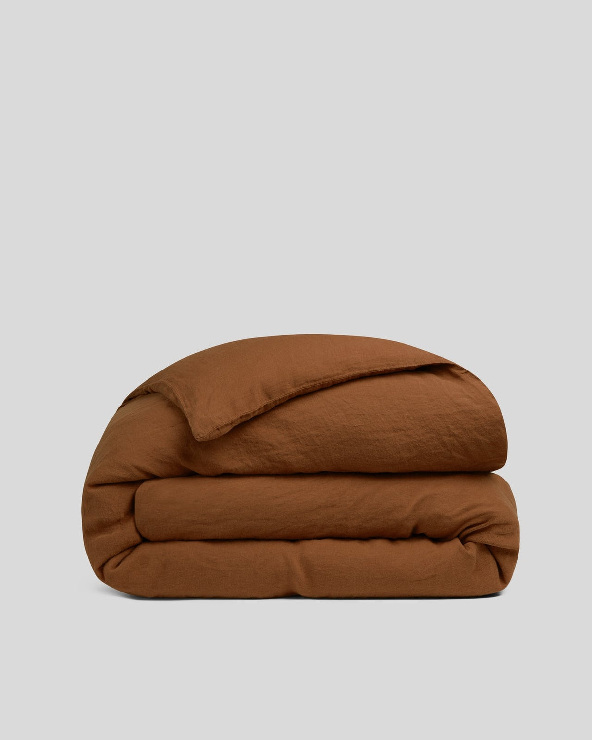 Linen Duvet Cover (Tobacco)