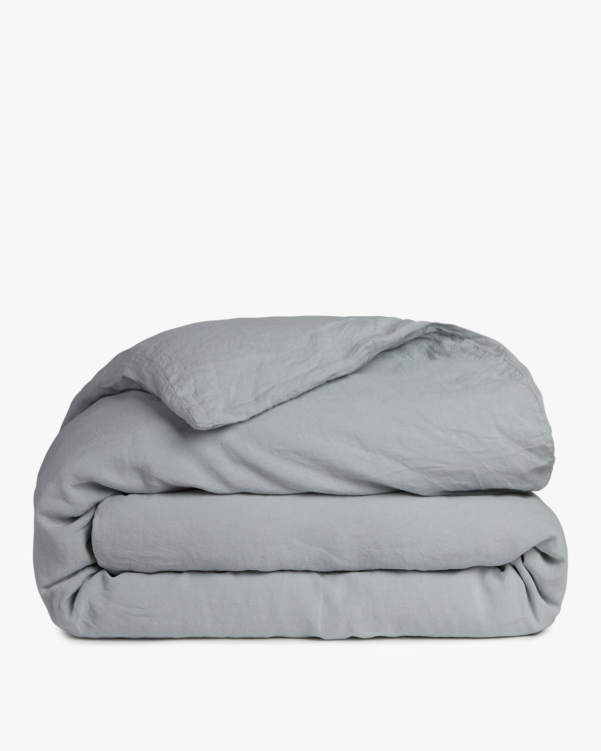 Linen Duvet Cover - FINAL SALE (Slate Blue)