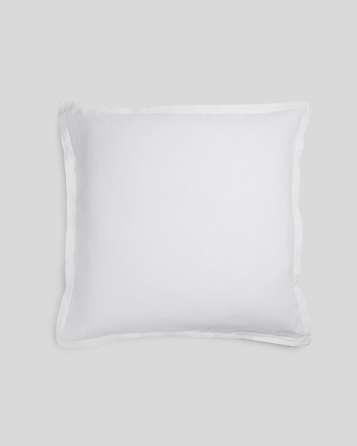 Linen Euro Sham (White)