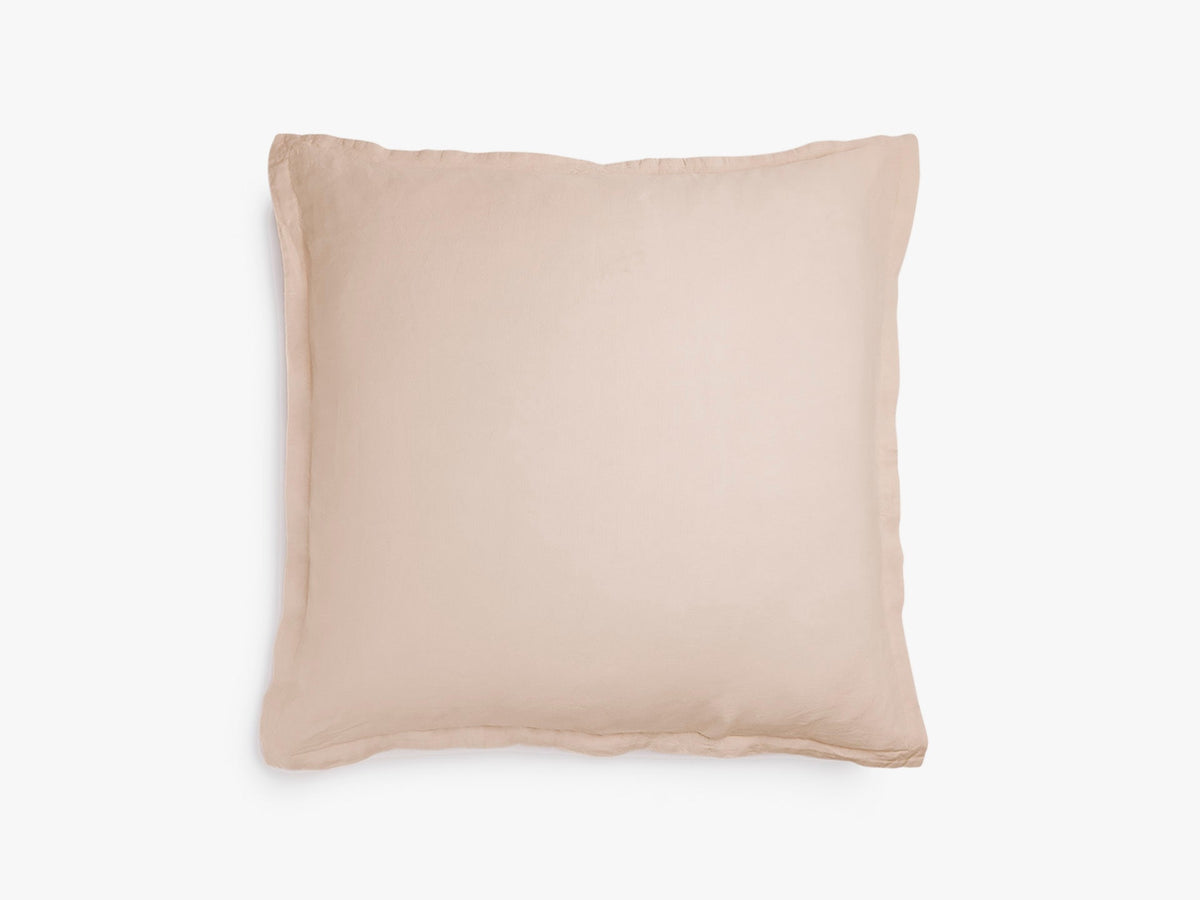Linen Euro Sham (Melon)