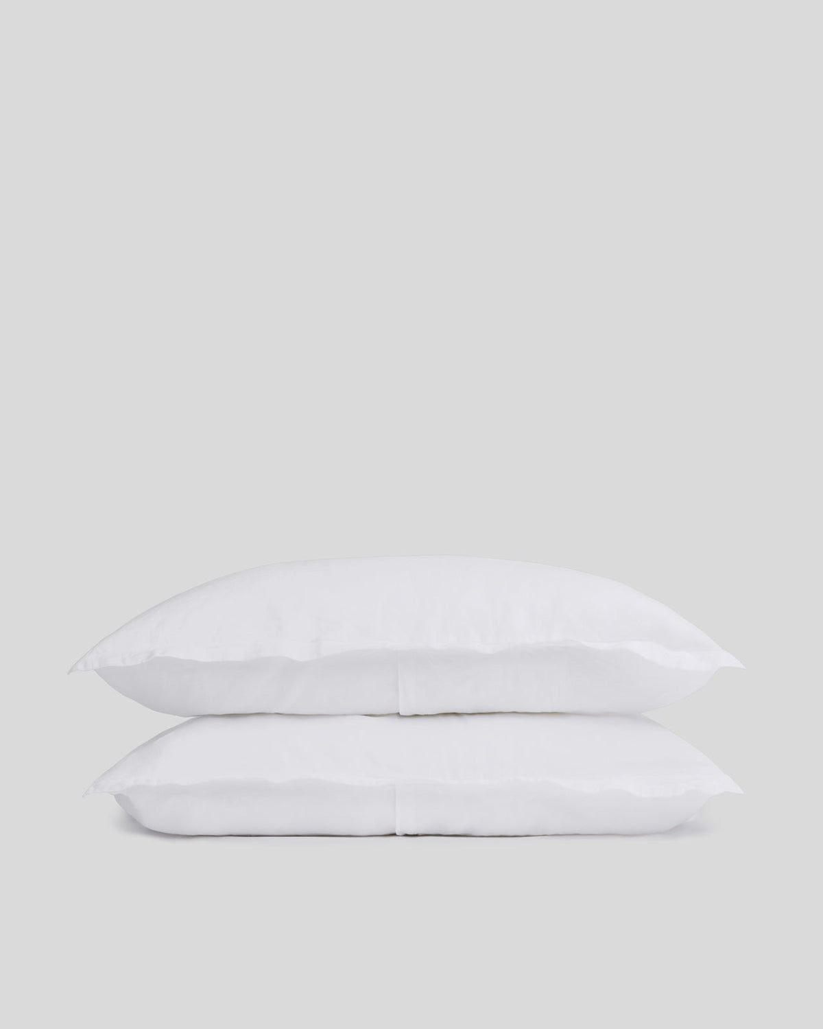 Linen Sham Set (White)