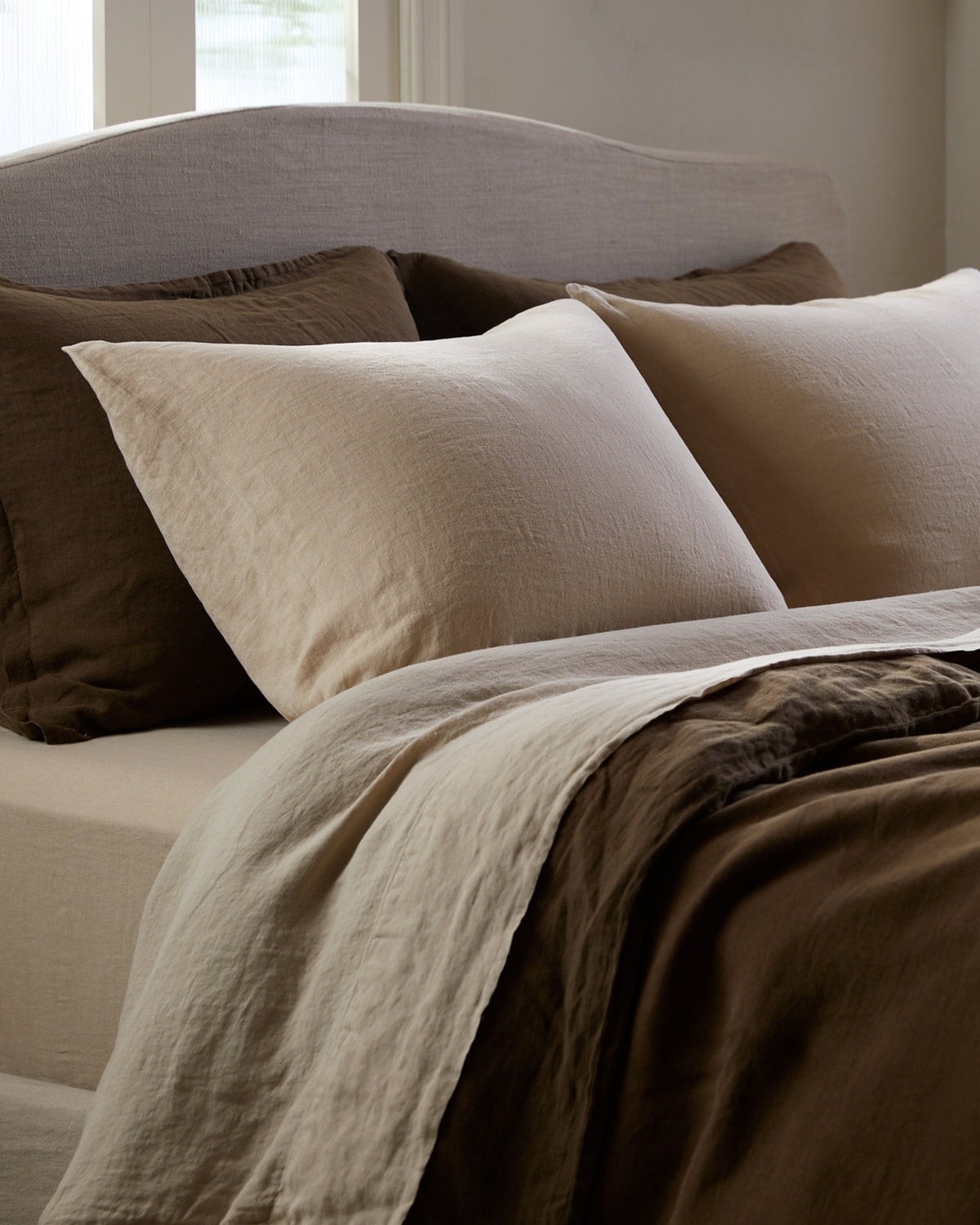 Linen Sheet Set - Toast K/CK