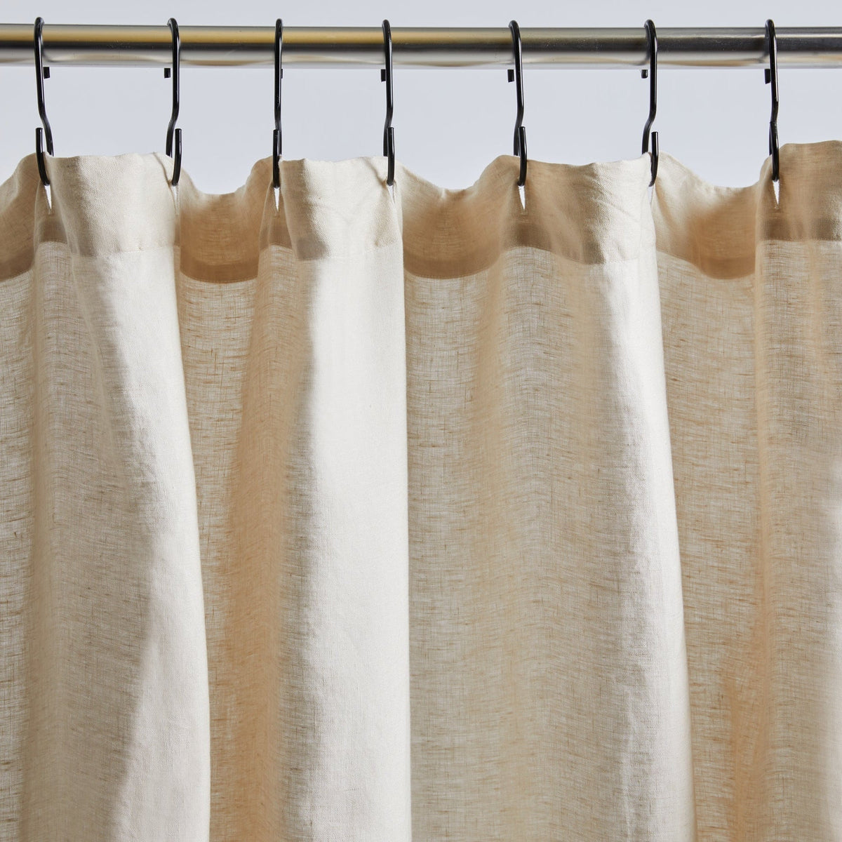 Linen Shower Curtain (Bone)