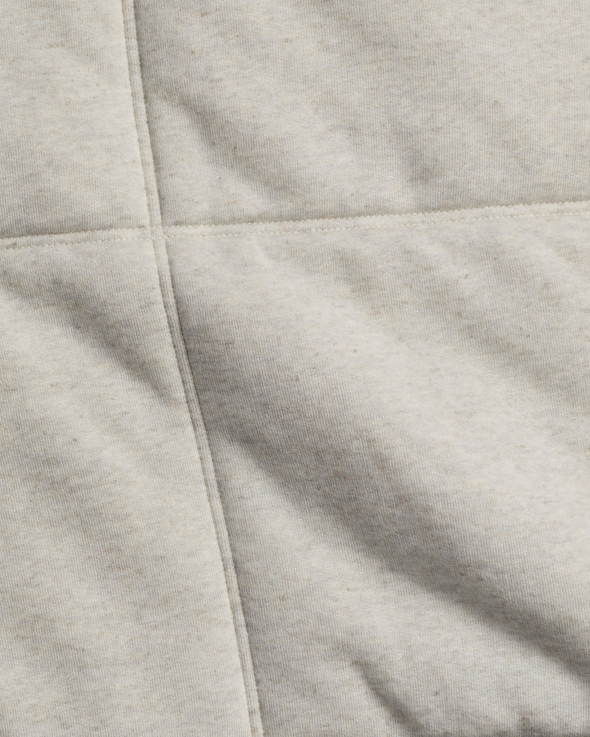 Linen Tencel Jersey Quilt - FINAL SALE (Heathered Oatmeal)