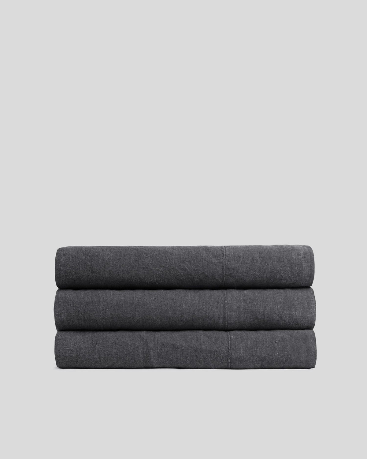 Linen Top Sheet - FINAL SALE (Coal)