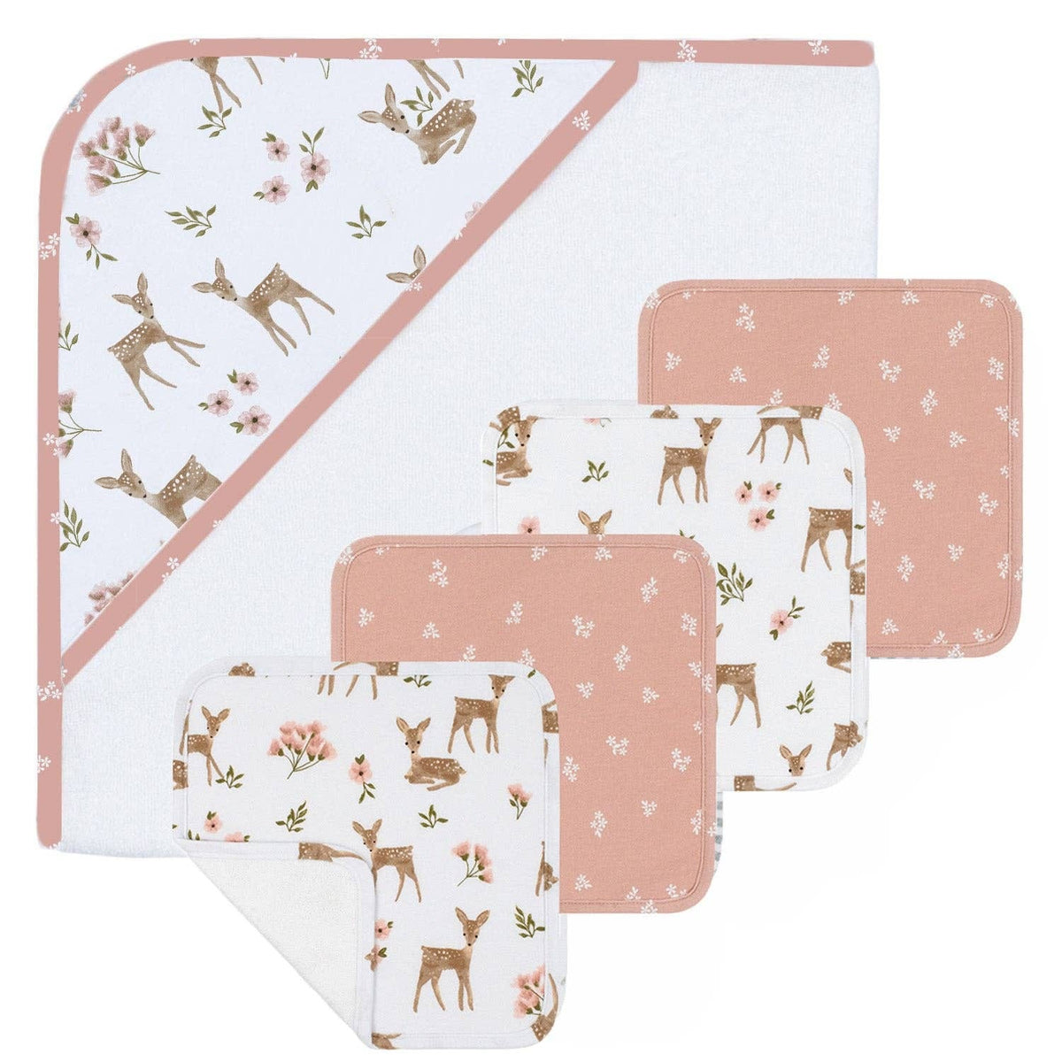 Living Textiles 5pc Bath Gift Set - Sophia's Garden