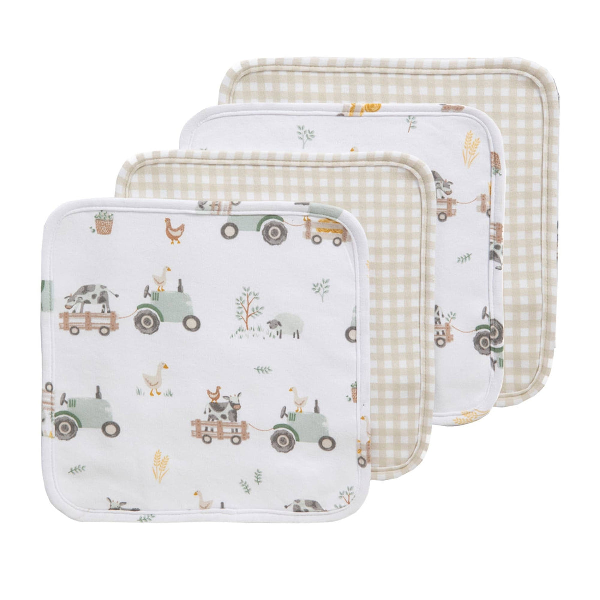 Living Textiles 5pc Bath Gift Set - Tractor Ride