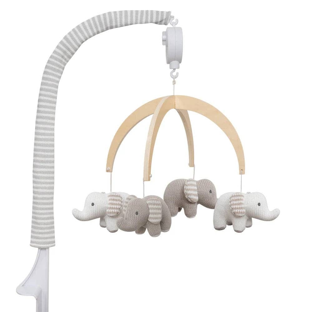 Living Textiles Musical Mobile - Elephant Heritage