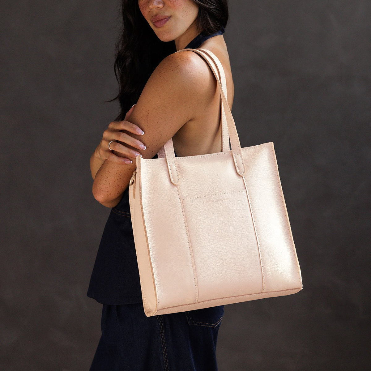 'Almost Perfect' Large Lola Zipper Crossbody Tote
