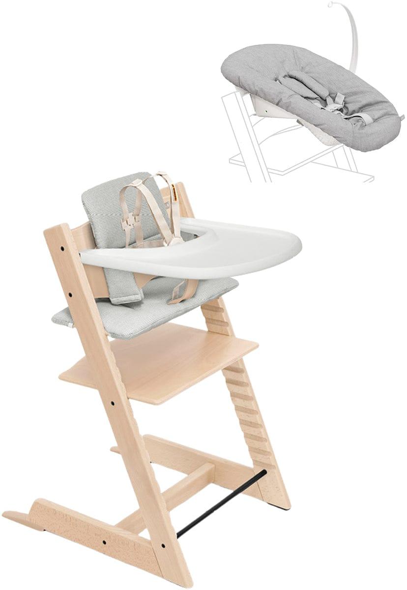Stokke OPEN BOX Tripp Trapp High Chair2 with Cushion, Newborn Set and