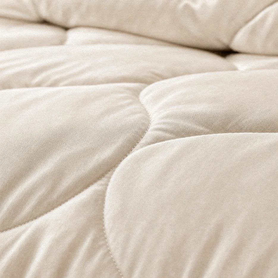 Fluffy comfort without the heat.