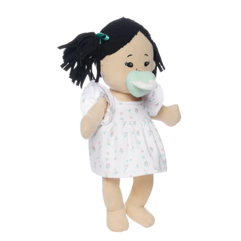 Manhattan Toy Love, Stella Doll Light Beige with Black Pigtails