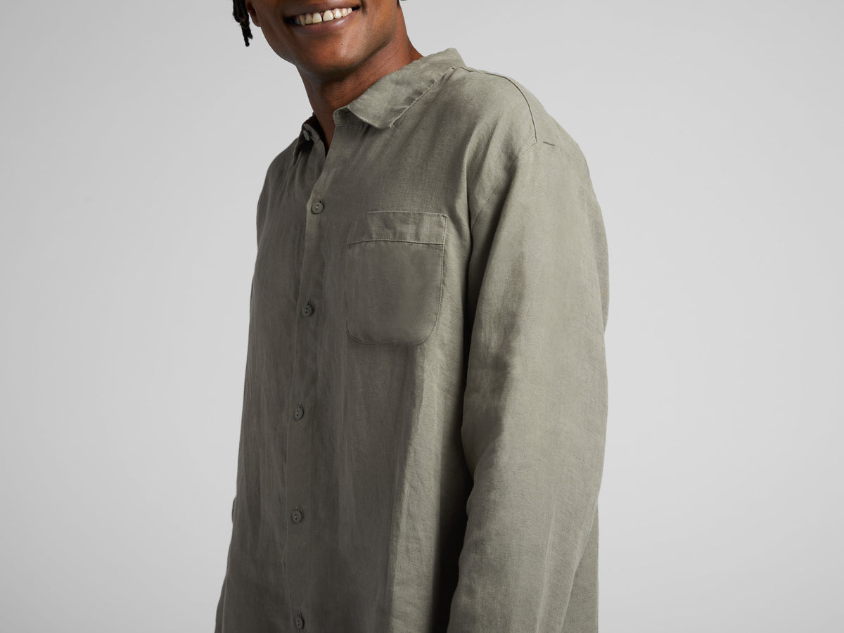 Men's Linen Top - FINAL SALE