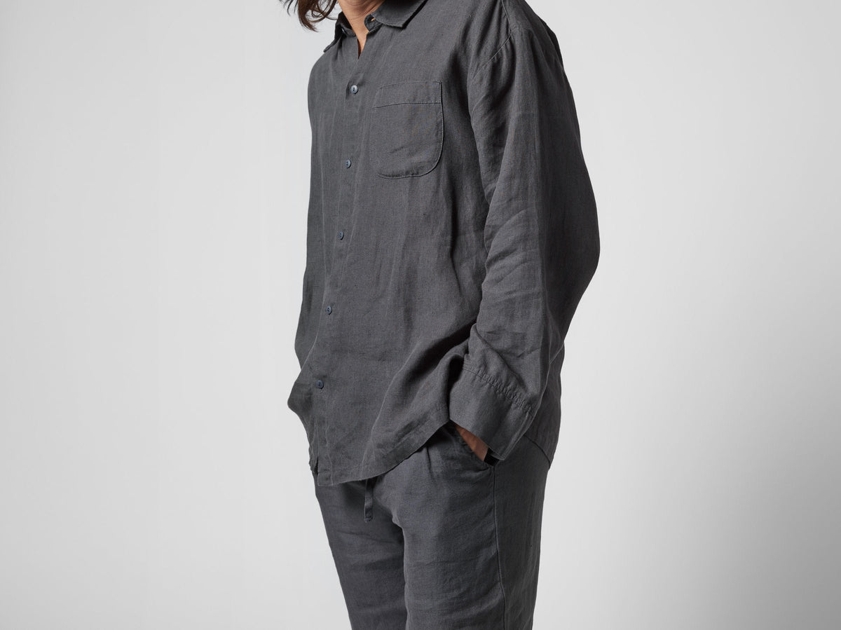 Men's Linen Top - FINAL SALE