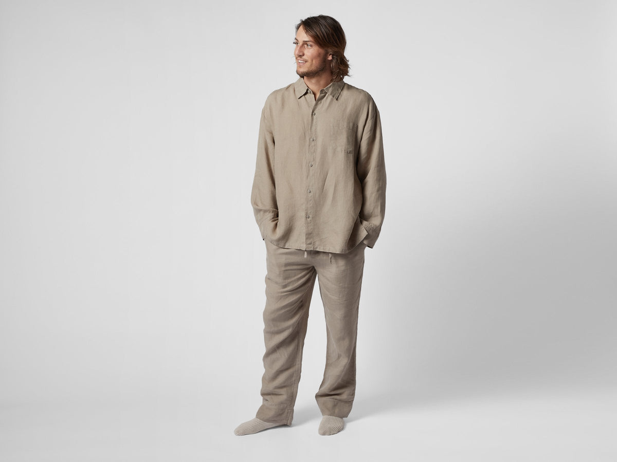 Men's Linen Top - FINAL SALE