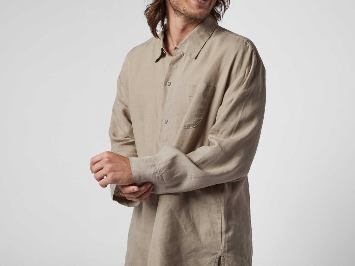 Men's Linen Top - FINAL SALE