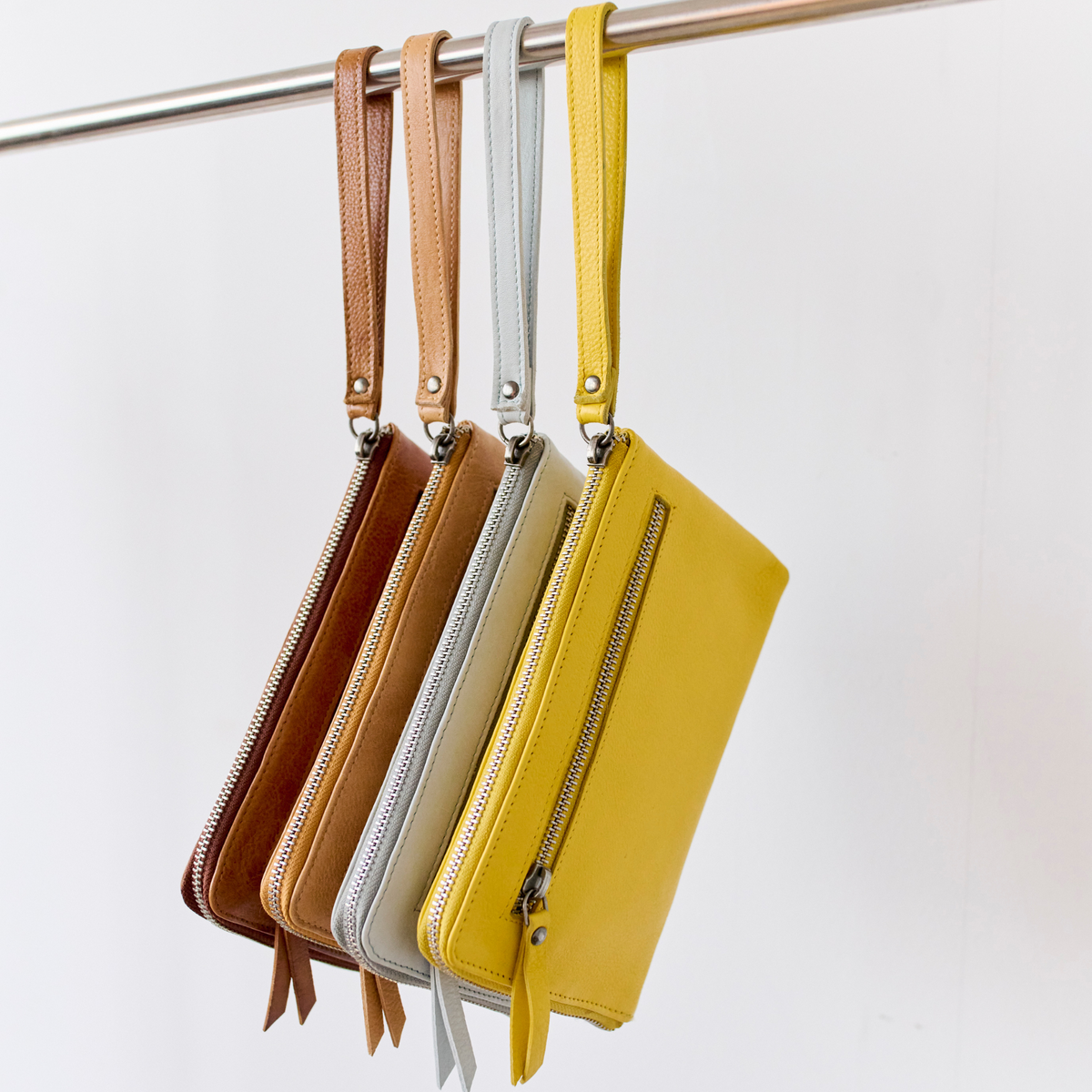 Muse Leather Wristlet