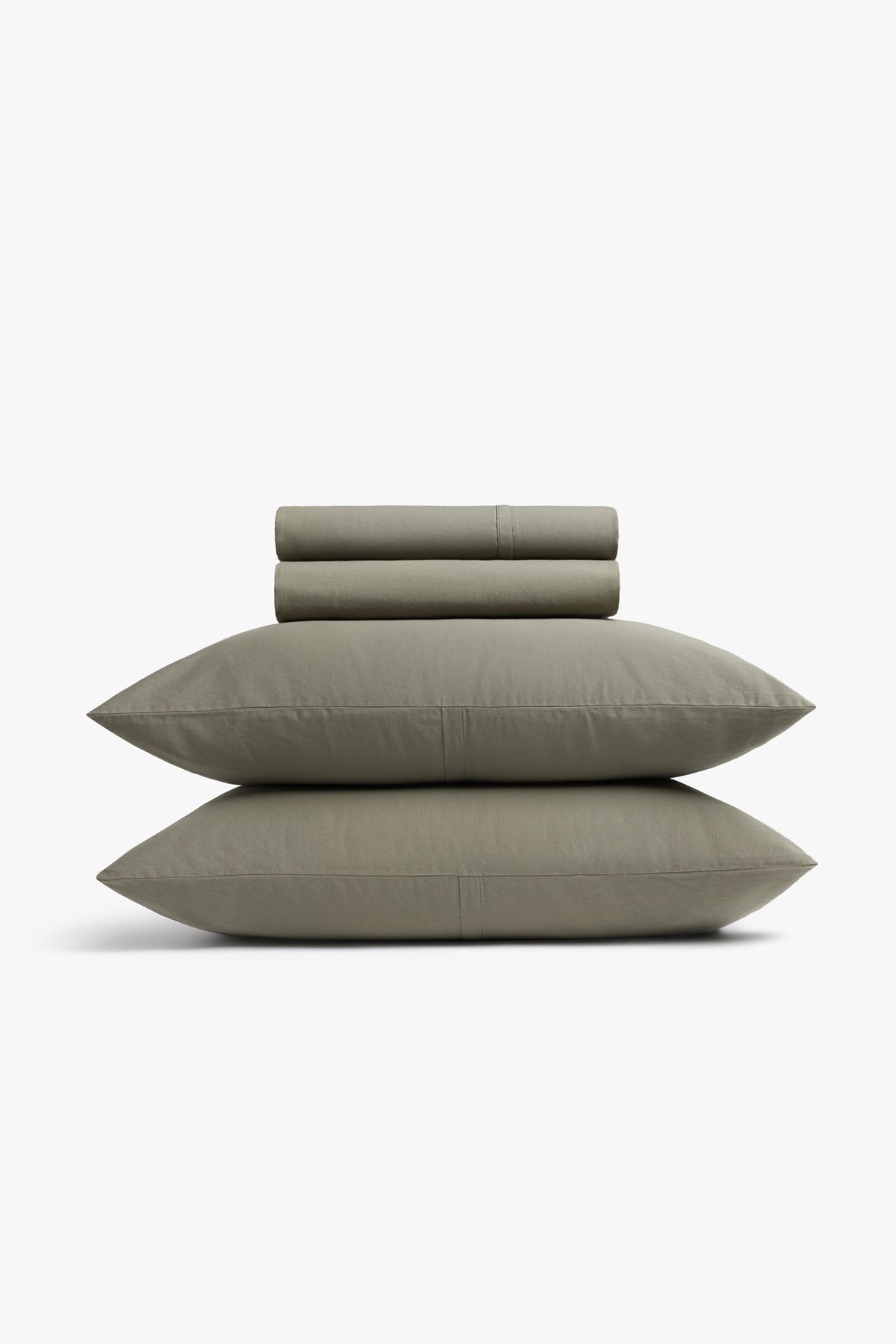 Organic Soft Luxe Bed Set - FINAL SALE (Moss)