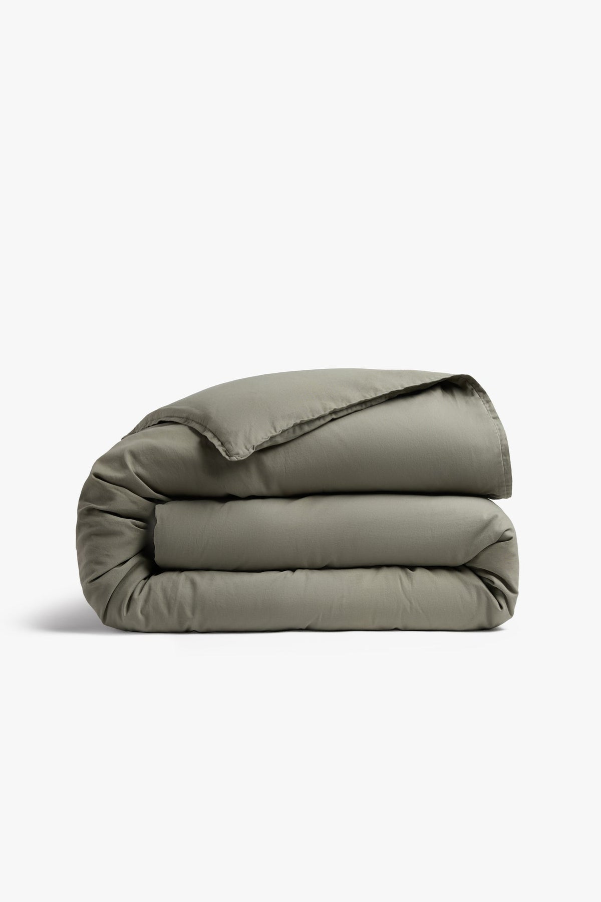 Organic Soft Luxe Duvet Cover - FINAL SALE (Moss)