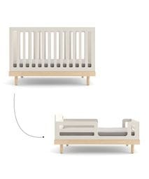Oeuf Classic Toddler Bed - White/Birch